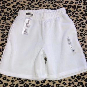 Medium White cotton shorts